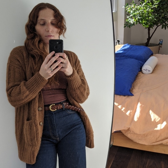 Alpaca Knit Cardigan - Picture 3 of 4